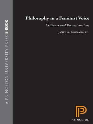 cover image of Philosophy in a Feminist Voice